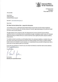 This is a story about Local Water Done Well (LWDW) and how it is possible to push back at Central Government and represent your voters at the same time.
